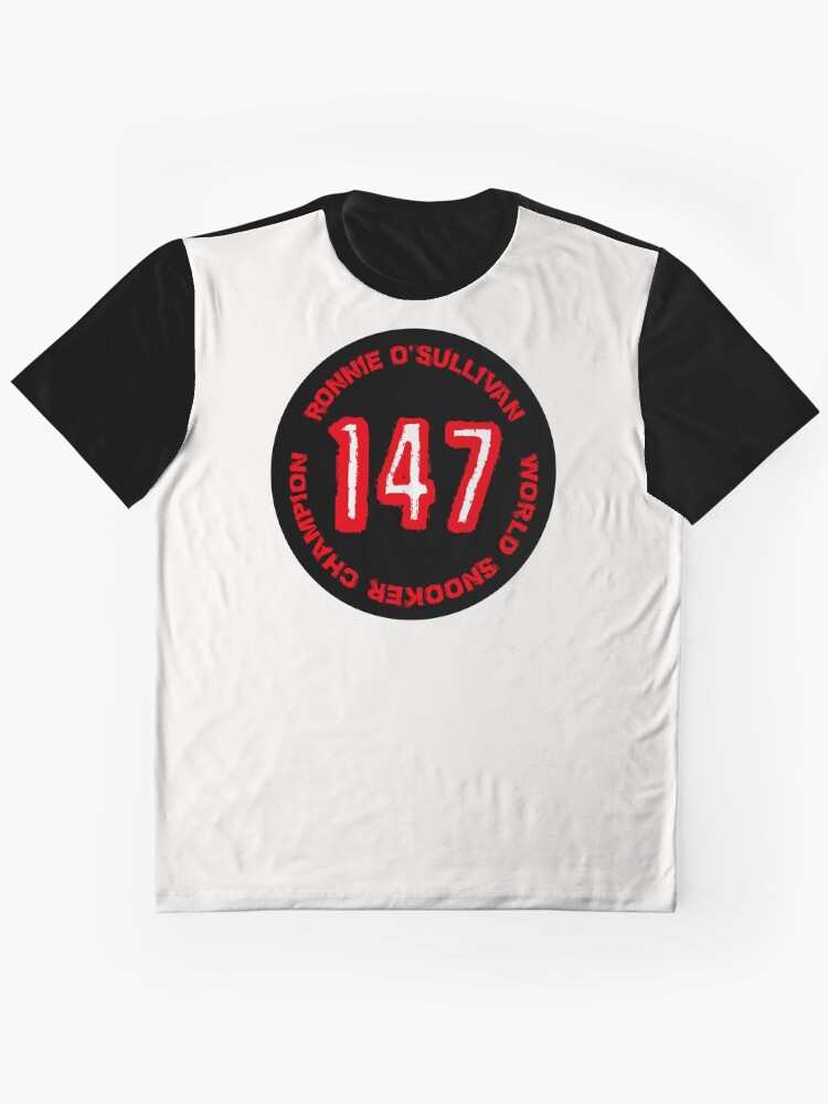 Ronnie O'sullivan 147 World Snooker Osullivan Uk Sports Graphic T-Shirt