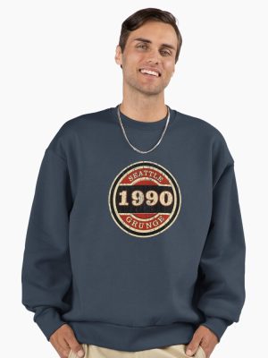 Seattle Grunge Premium Oversized Sweatshirt