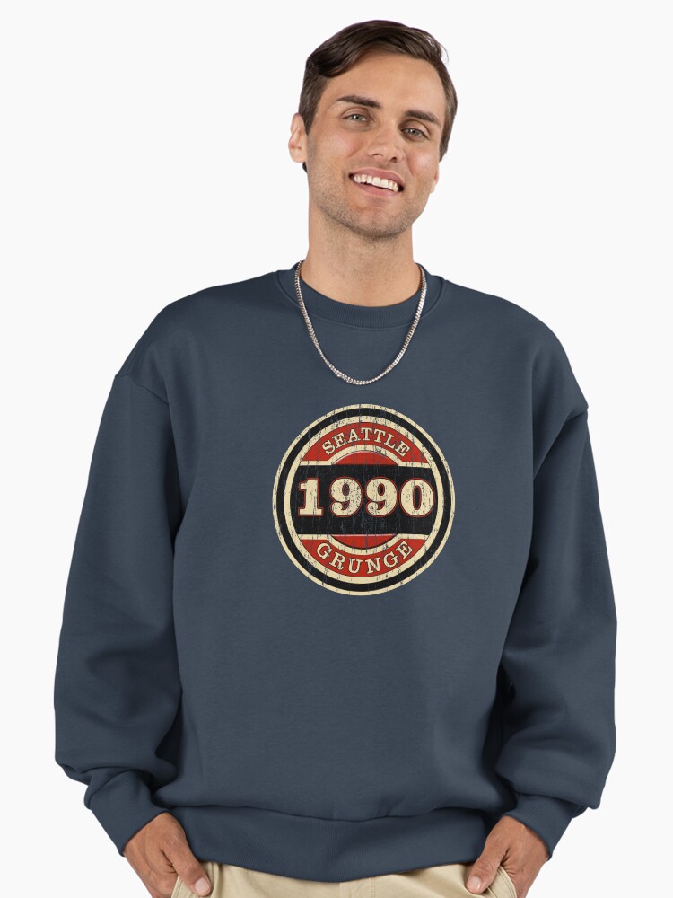 Seattle Grunge Premium Oversized Sweatshirt