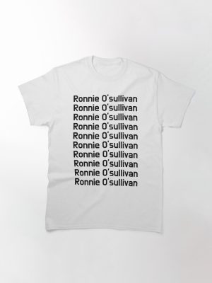Ronnie O'sullivan Classic T-Shirt