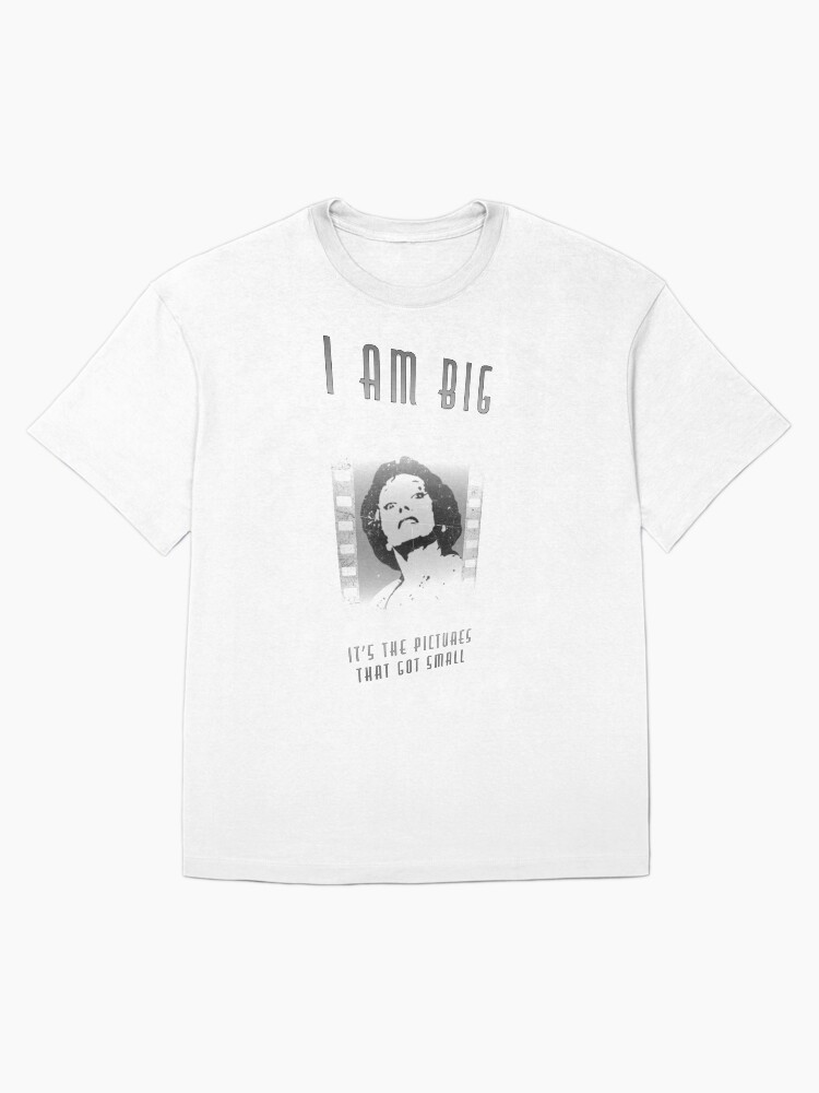 I am big. It's the pictures that got small. Oversized T-Shirt
