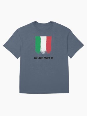 Italy flag Oversized T-Shirt