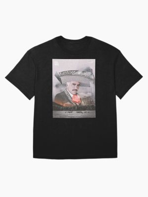 Vicente Fernandez Elrey Elchente Ranchera Cultura Latin Mexico Mexican Oversized T-Shirt