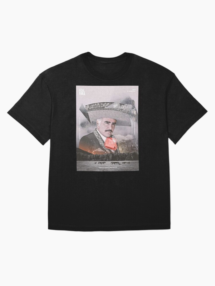 Vicente Fernandez Elrey Elchente Ranchera Cultura Latin Mexico Mexican Oversized T-Shirt