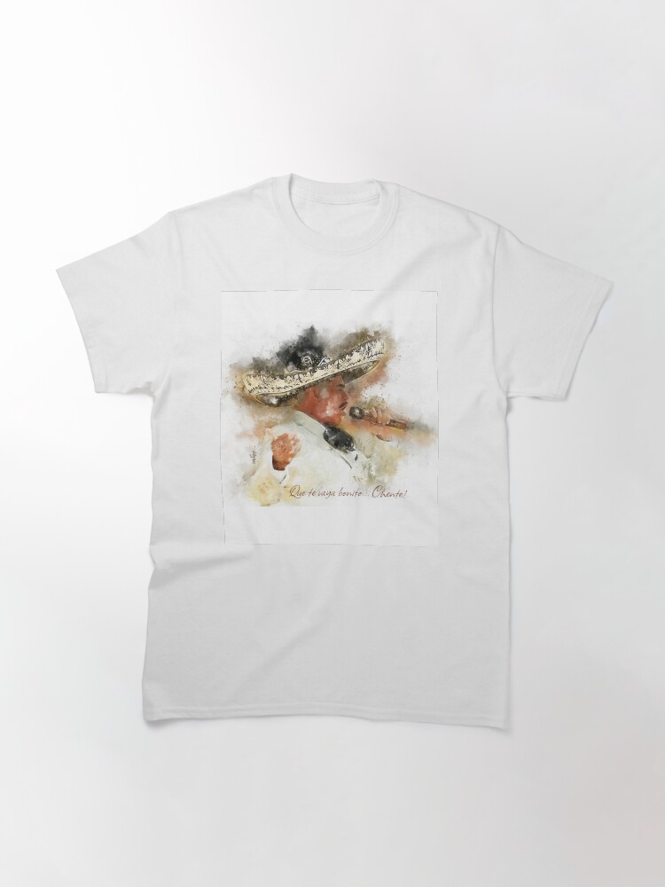 Good luck to you, Chente / Vicente Fernandez Watercolor Classic T-Shirt