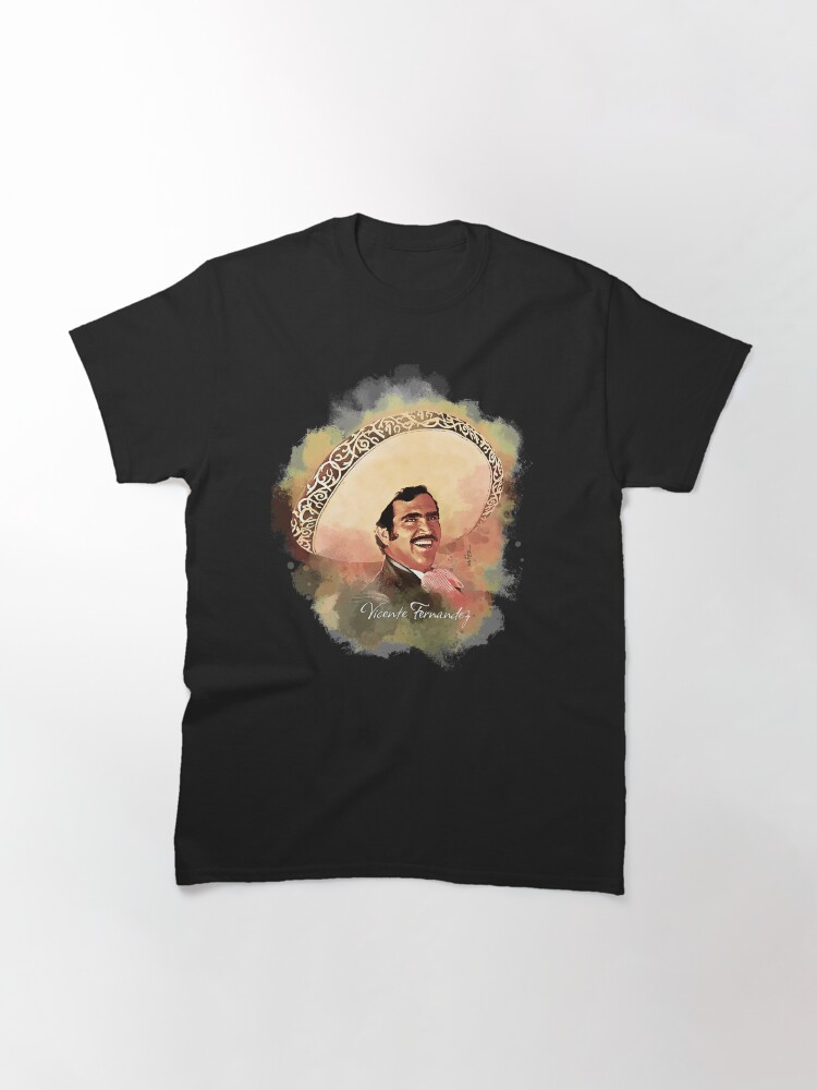 Vicente Fernandez Smiling Watercolor Classic T-Shirt