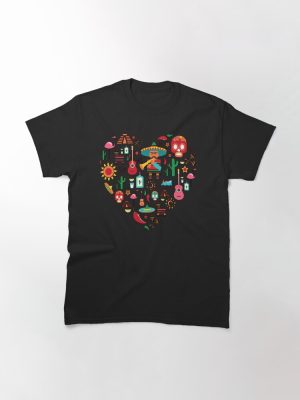 Art heart cartoon singer man Classic T-Shirt