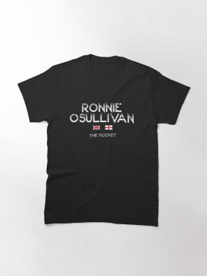 Ronnie O'sullivan World Snooker Champion The Rocket Classic T-Shirt