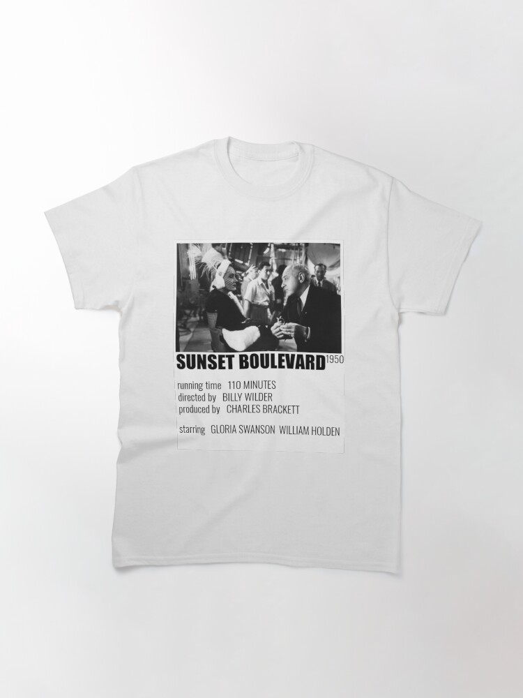 Sunset Boulevard Alternative Poster Classic T-Shirt