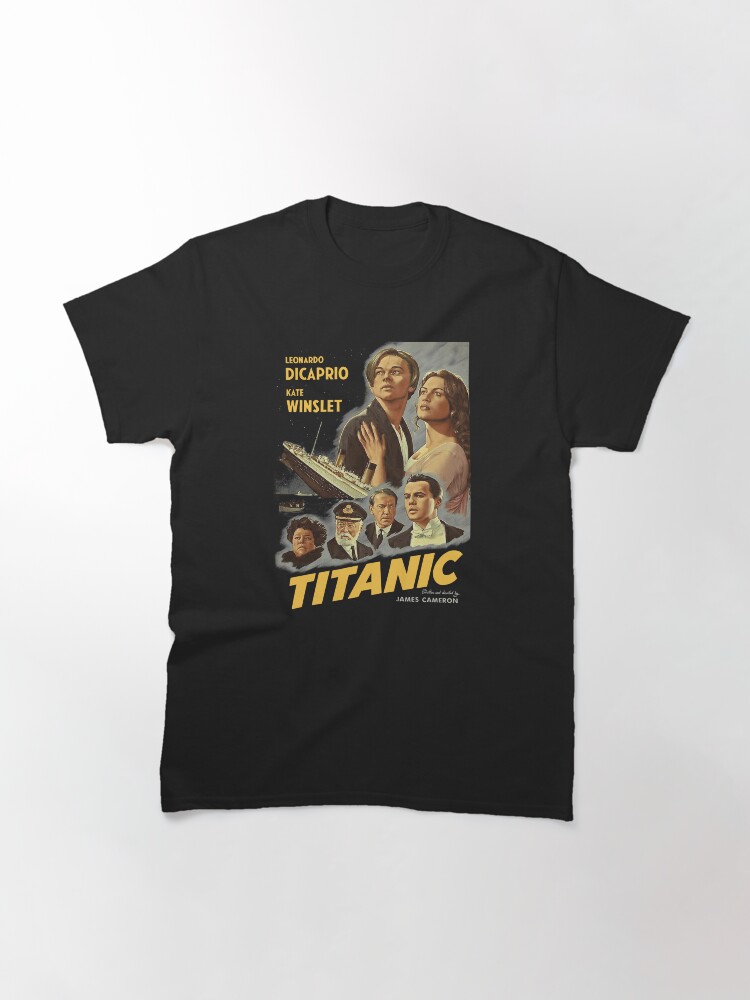 Titanic Vintage Leonardo Dicaprio Movie Classic T-Shirt