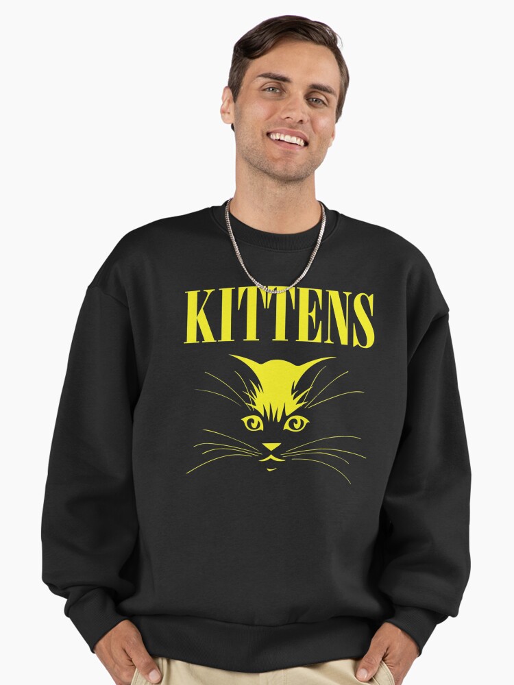 Nirvana "Kitten" Clothing and Accessories Premium Oversized Sweatshirt