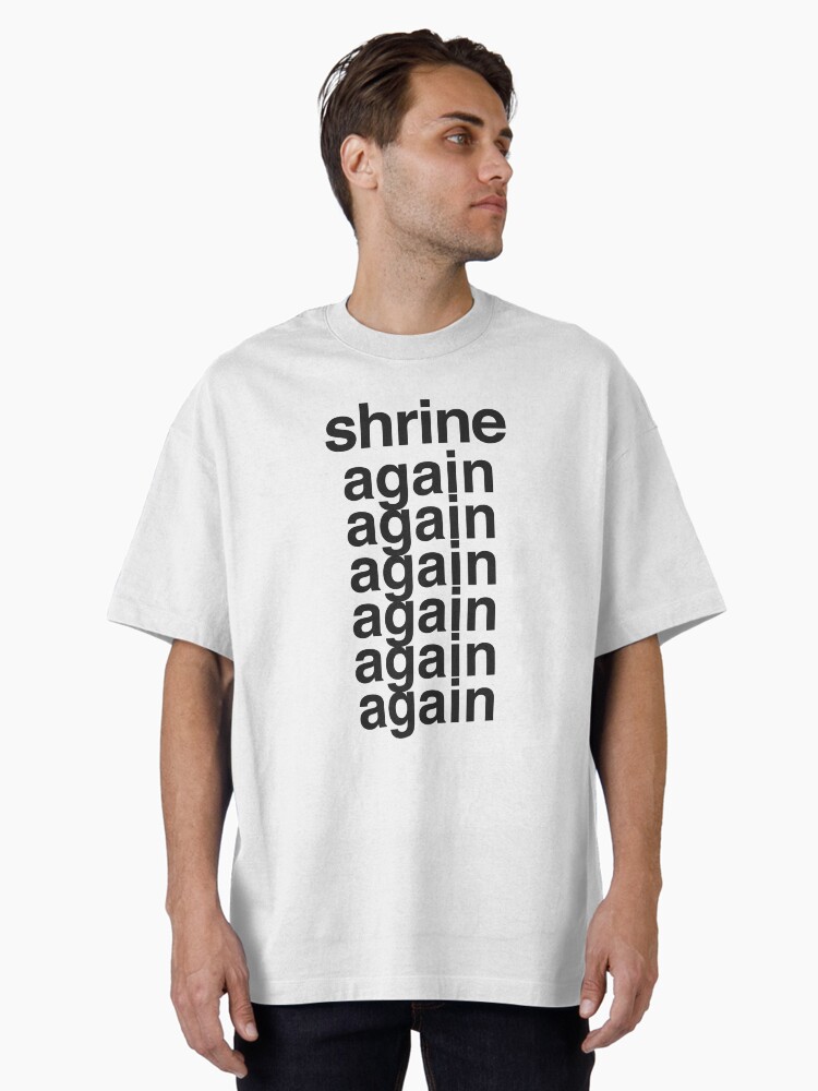 Fred Again Shrine Oversized T-Shirt