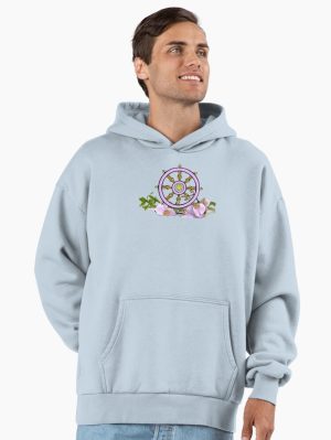 Dharmachakra Wheel of the Dharma Premium Oversized Hoodie