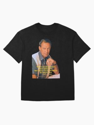 William Holden Quote T-Shirt and Sticker Oversized T-Shirt