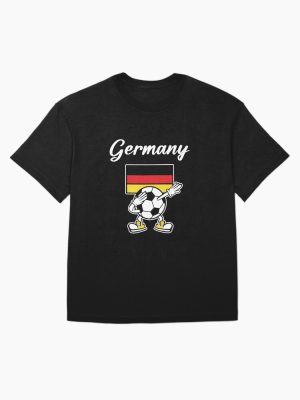 GERMANY - Dabbing Football Soccer Ball - GERMANY Oversized T-Shirt
