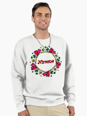 Cartoon Funk Nir vana Doodle  Pullover Sweatshirt