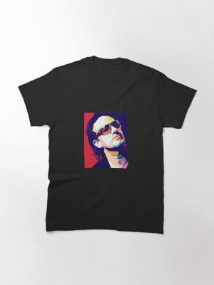 U2 Singer Art Classic T-Shirt