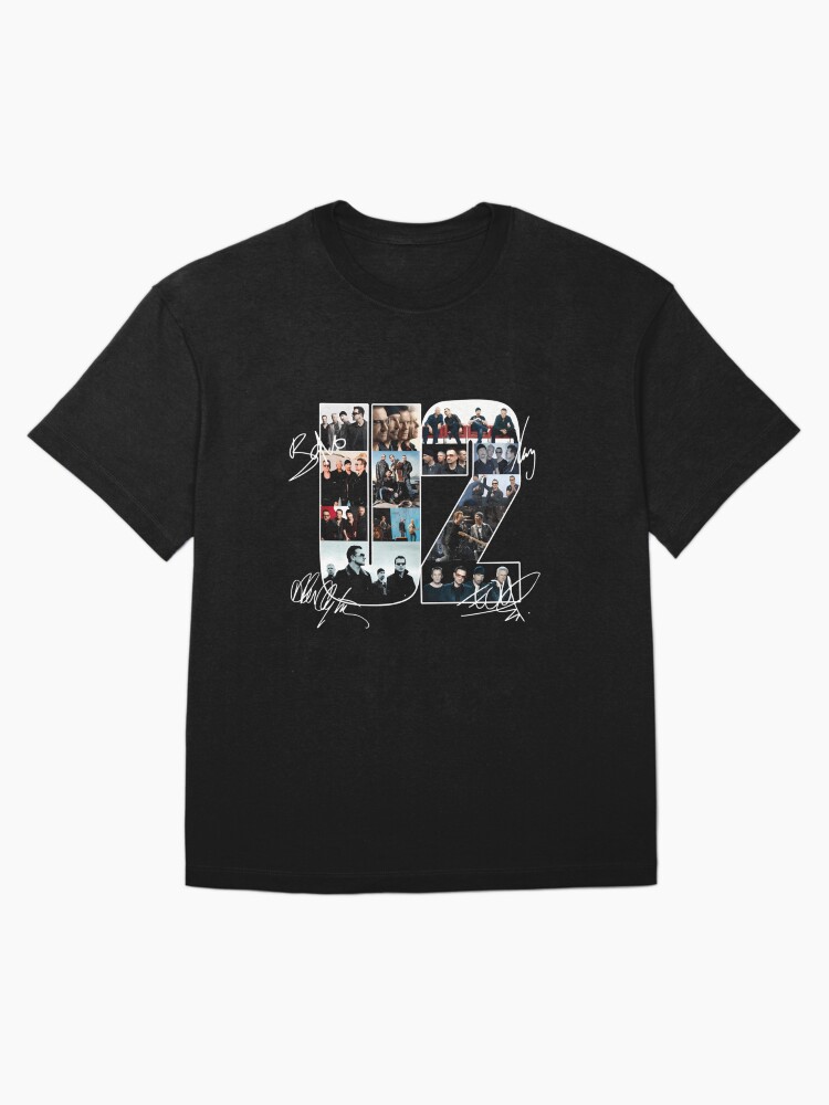 U2Rock Band Signatures Oversized T-Shirt