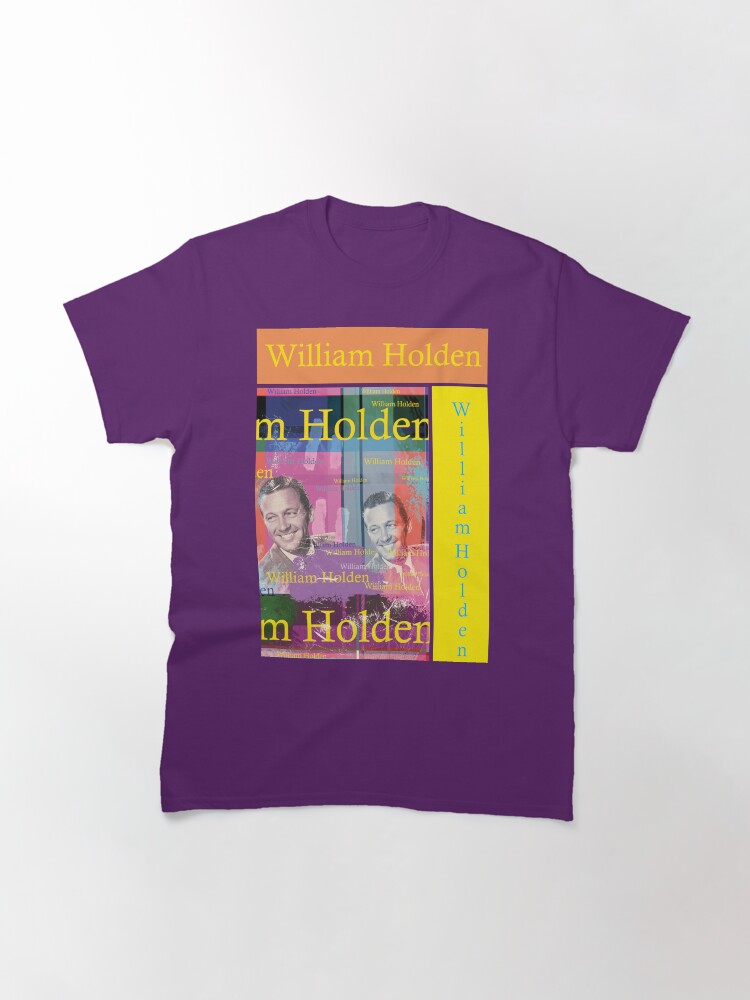 William Holden: An aesthetic portrait collage for fans of the Golden Age Classic T-Shirt