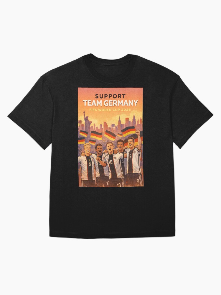 Germany Die Mannschaft FIFA World Cup 2026 Deutscher Fussball Bund Support Oversized T-Shirt