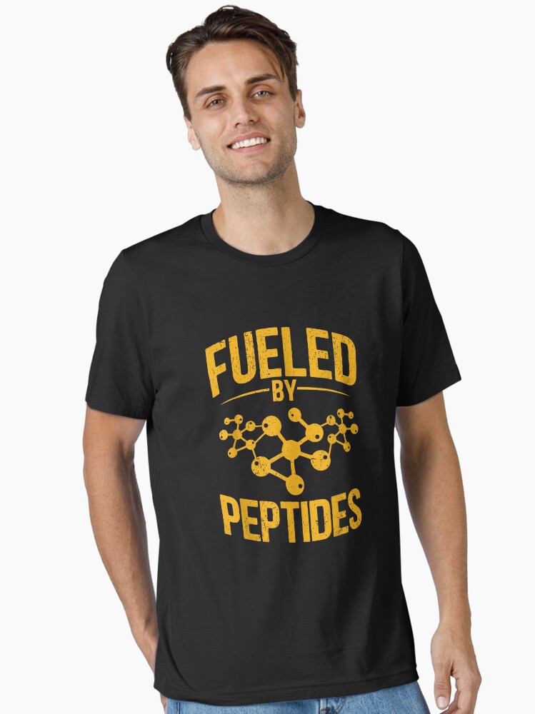 Biochemistry Fueled By Peptides Essential T-Shirt