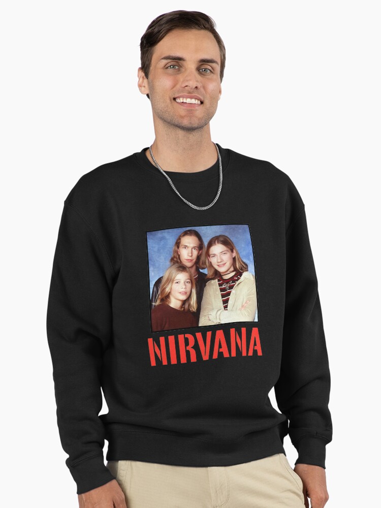 90s Teen Band Nirvanaa Parody Pullover Sweatshirt