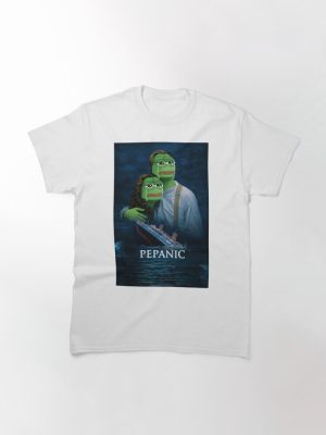 Titanic Pepe The Frog Mashup Classic T-Shirt