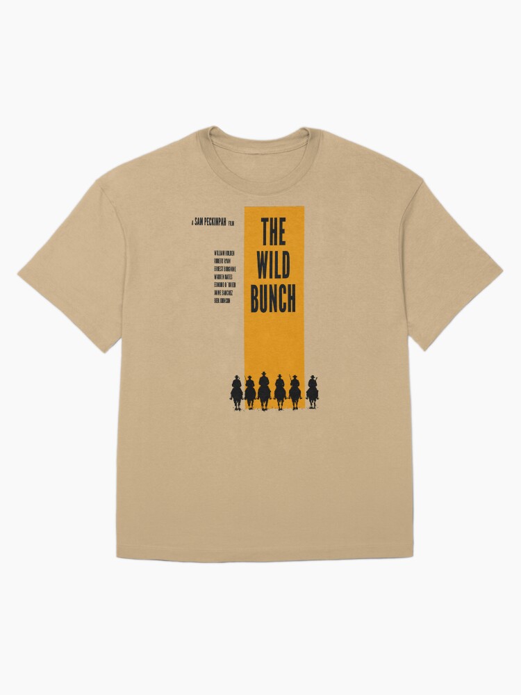 The Wild Bunch Minimalist Vintage Movie Poster Oversized T-Shirt