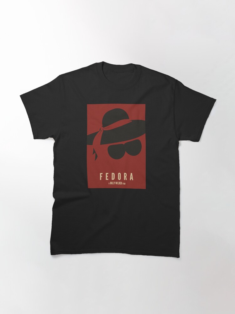 Fedora | Minimalist Alternative Movie Poster | Billy Wilder Classic Classic T-Shirt