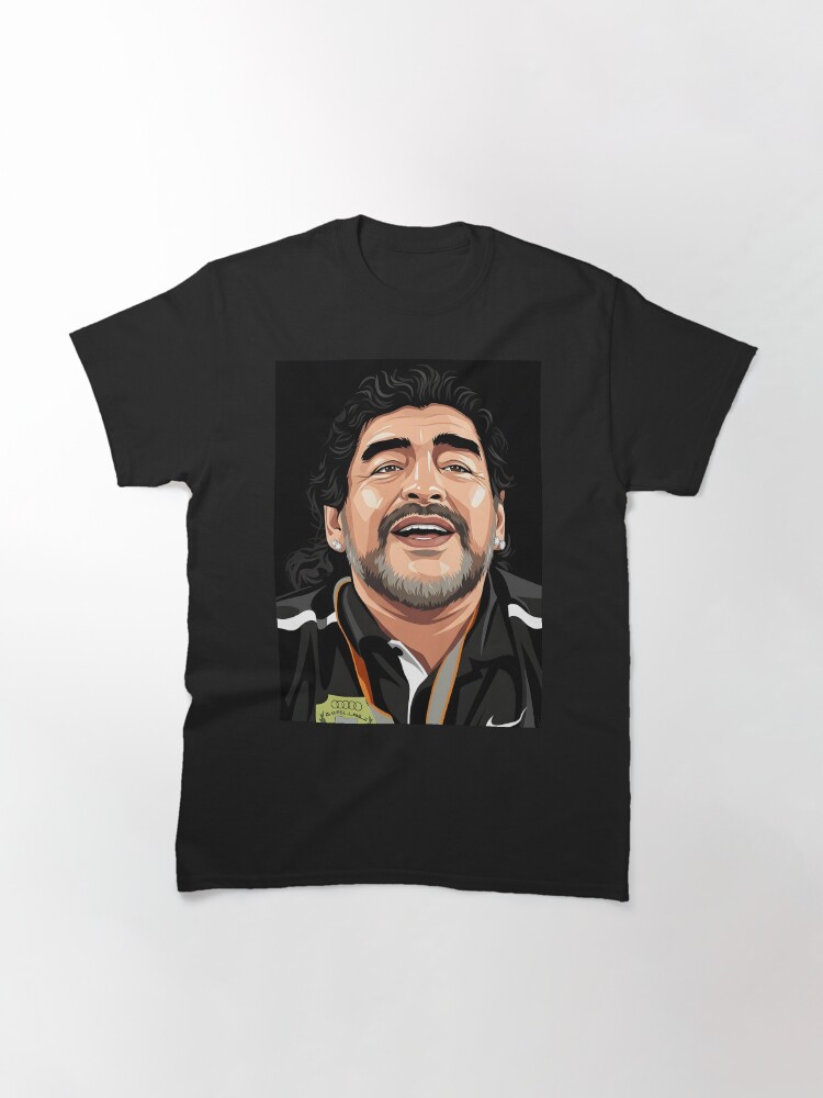 Diego maradona vector illustration Classic T-Shirt