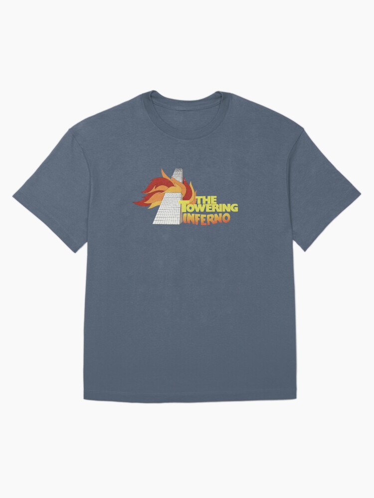 THE TOWERING INFERNO 1974 Oversized T-Shirt
