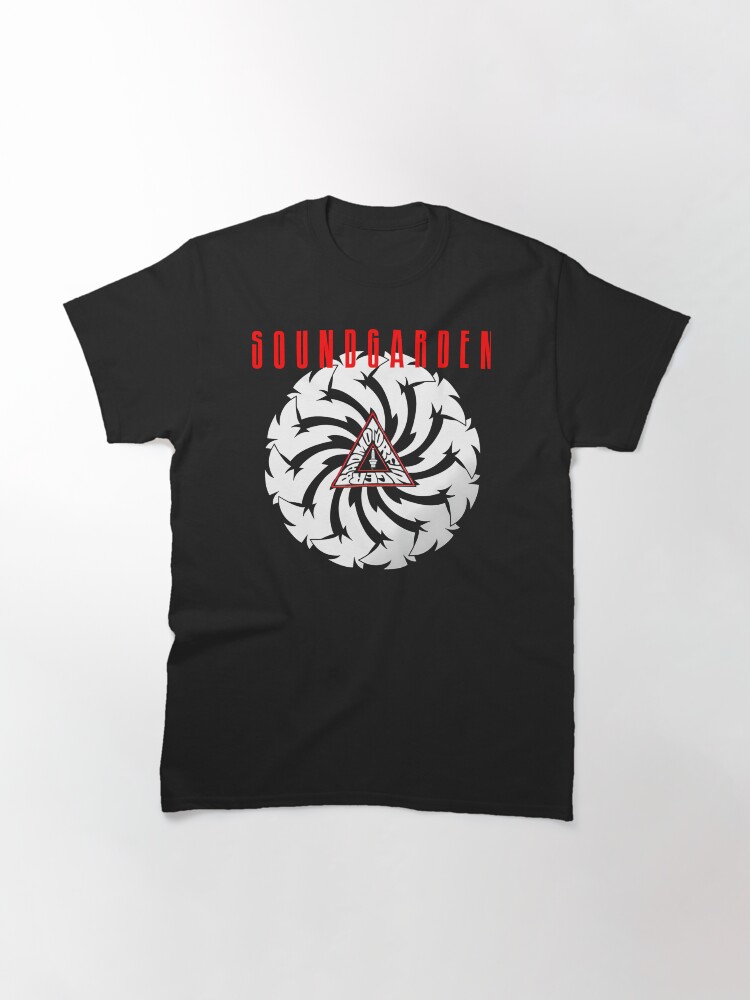 White Silhouette And Red Typography Classic T-Shirt