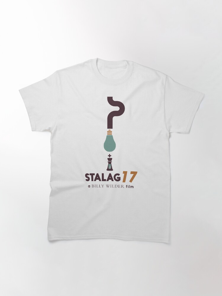 Stalag 17, Billy Wilder minimal movie poster, war film, classic hollywood masterpiece, german wwII, nazi, cinema Classic T-Shirt