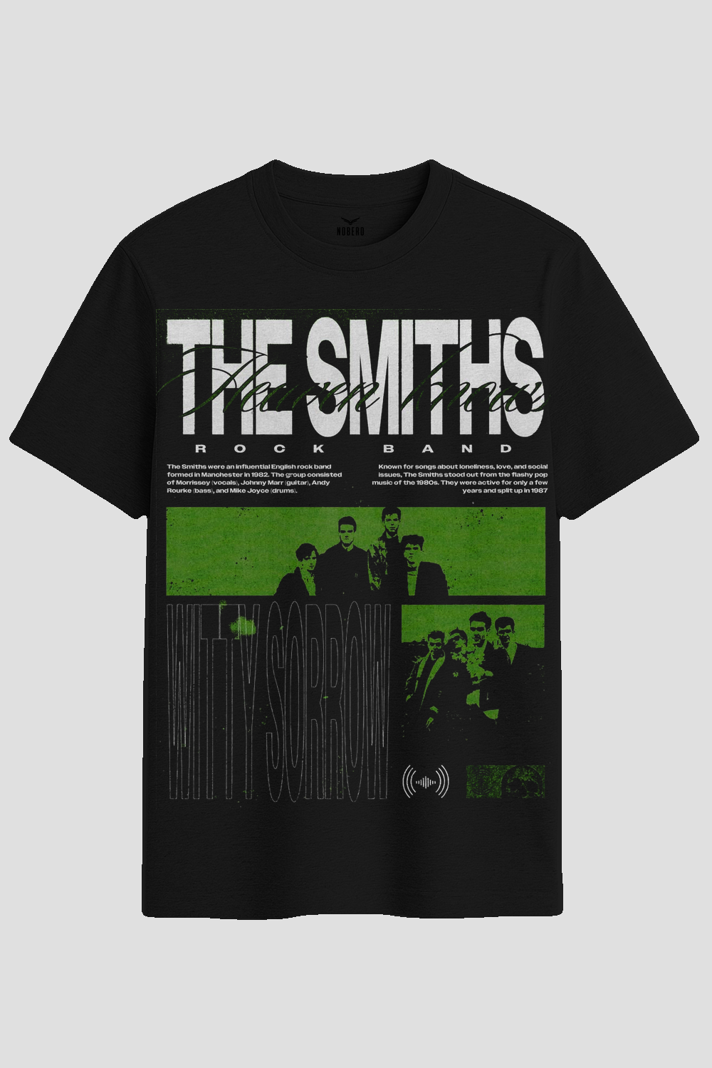 The Smiths Retro Indie Rock Band Graphic T-Shirt