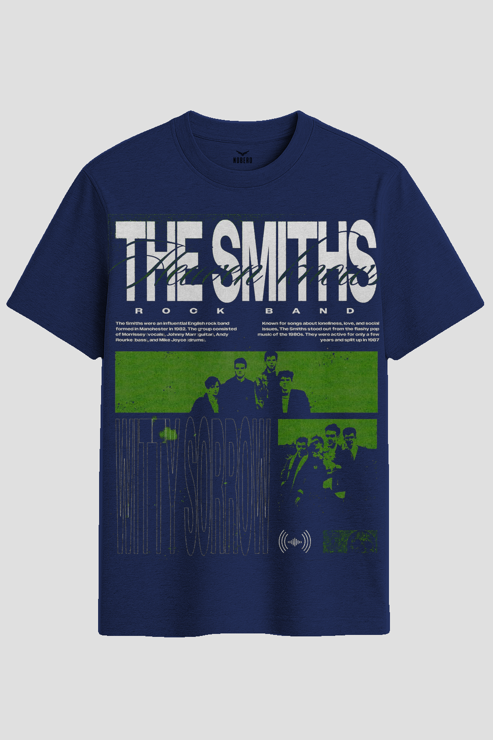 The Smiths Retro Indie Rock Band Graphic T-Shirt