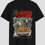 The Horror Machine Slasher Icons Graphic T-Shirt