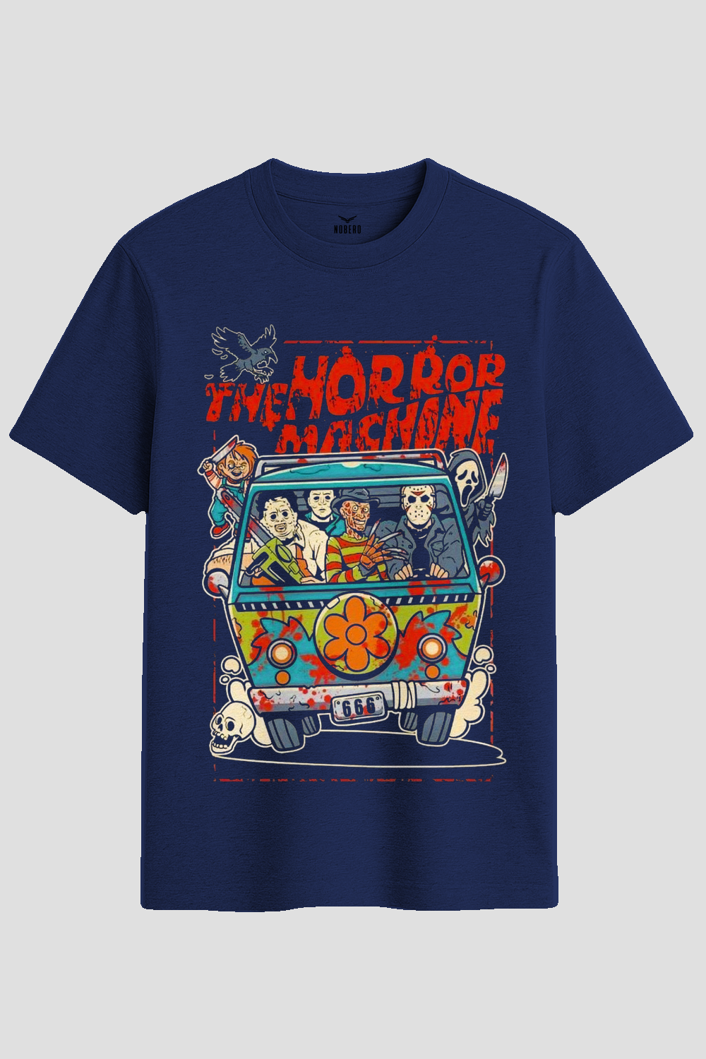 The Horror Machine Slashers Mashup Graphic T-Shirt