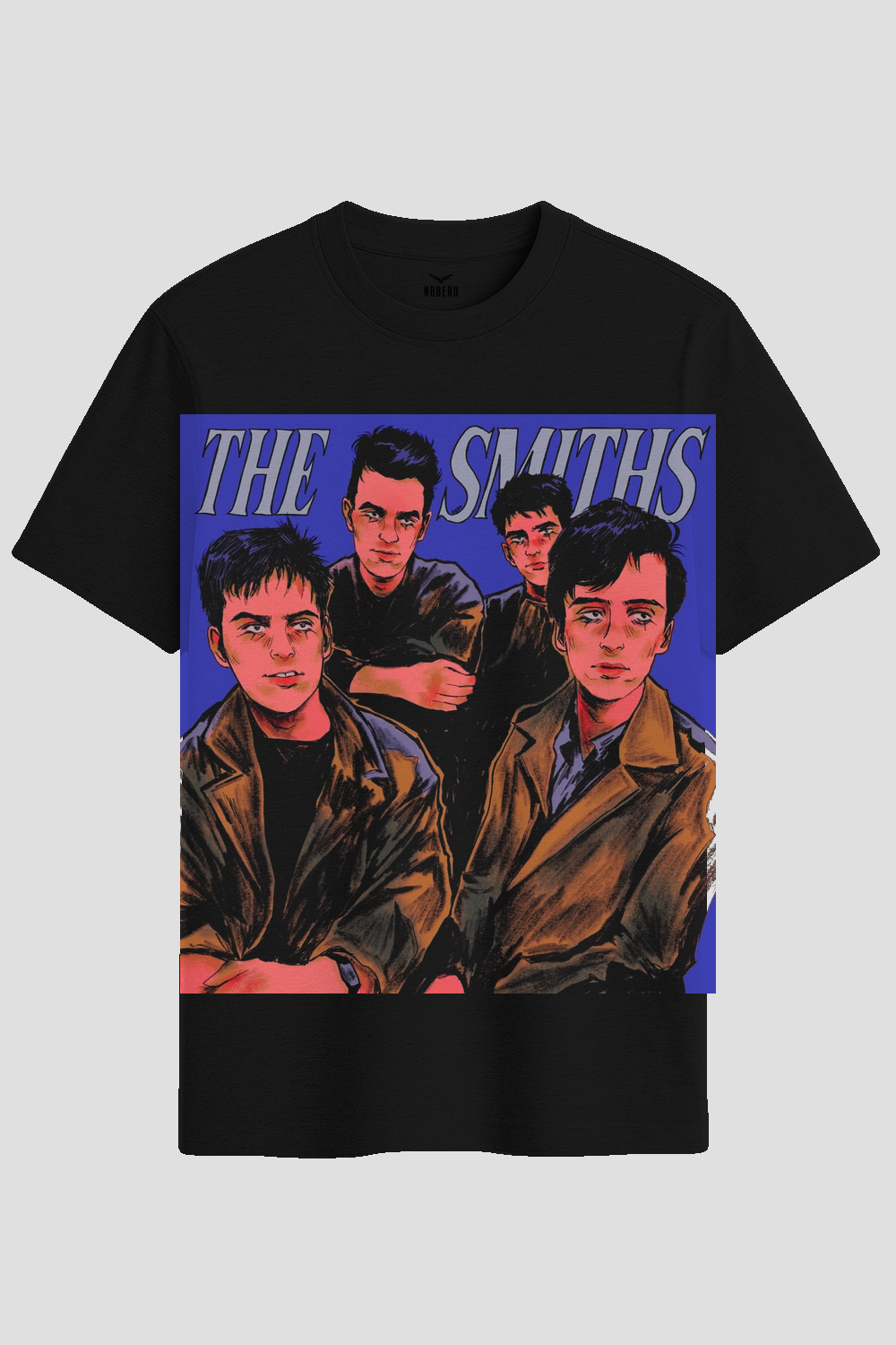 The Smiths Retro Comic Band Graphic T-Shirt