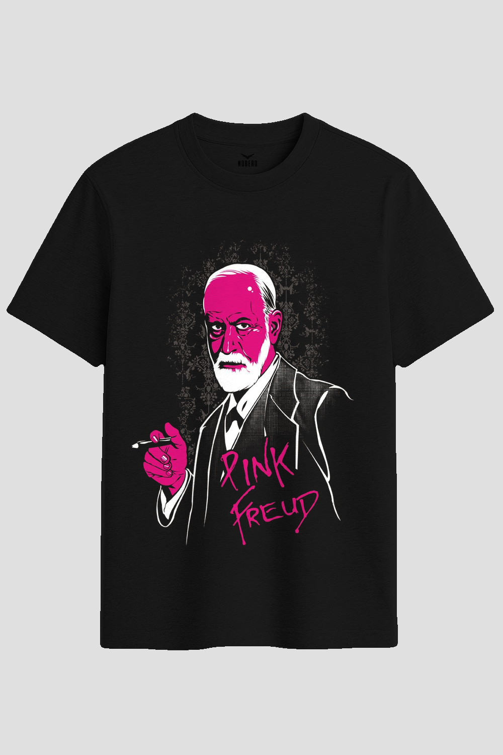 Pink Freud Sigmund Freud Parody Graphic T-Shirt
