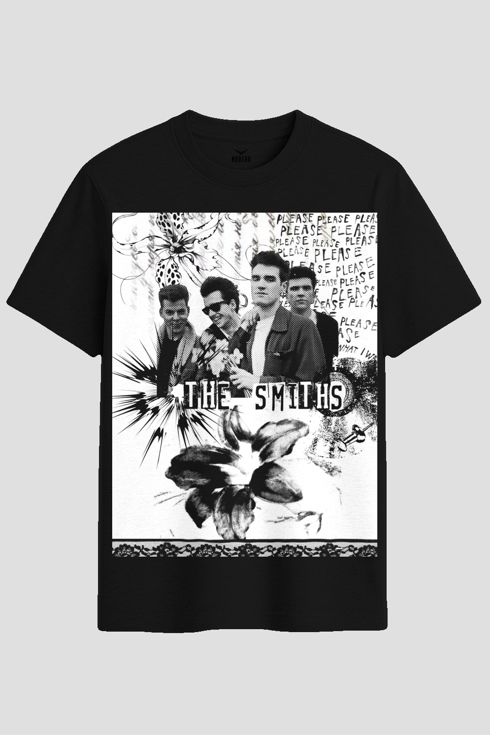 The Smiths Collage Band Graphic T-Shirt