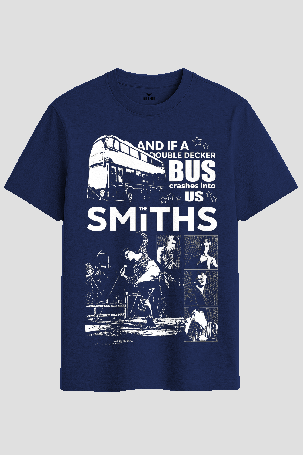 The Smiths Double Decker Bus Graphic T-Shirt