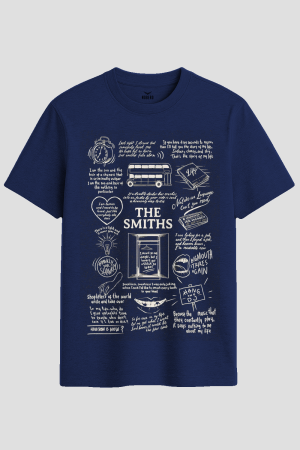 The Smiths Lyrics & Doodles Indie Rock T-Shirt