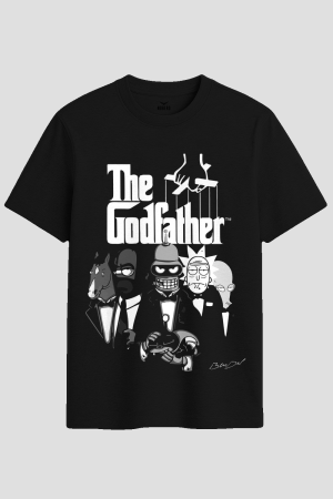 Animated Mob Godfather Parody Graphic T-Shirt
