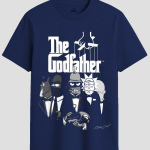 Cartoon Mobsters Godfather Parody Graphic T-Shirt