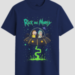 Rick and Morty Space Cruiser Graphic T-Shirt