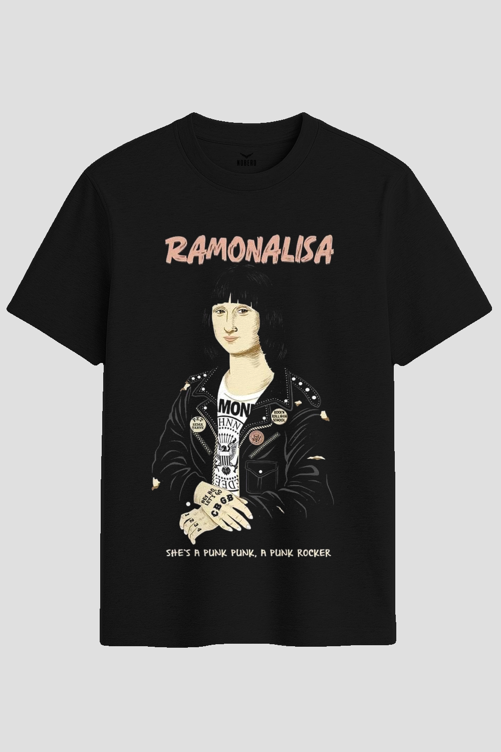 Ramonalisa Punk Rock Graphic T-Shirt
