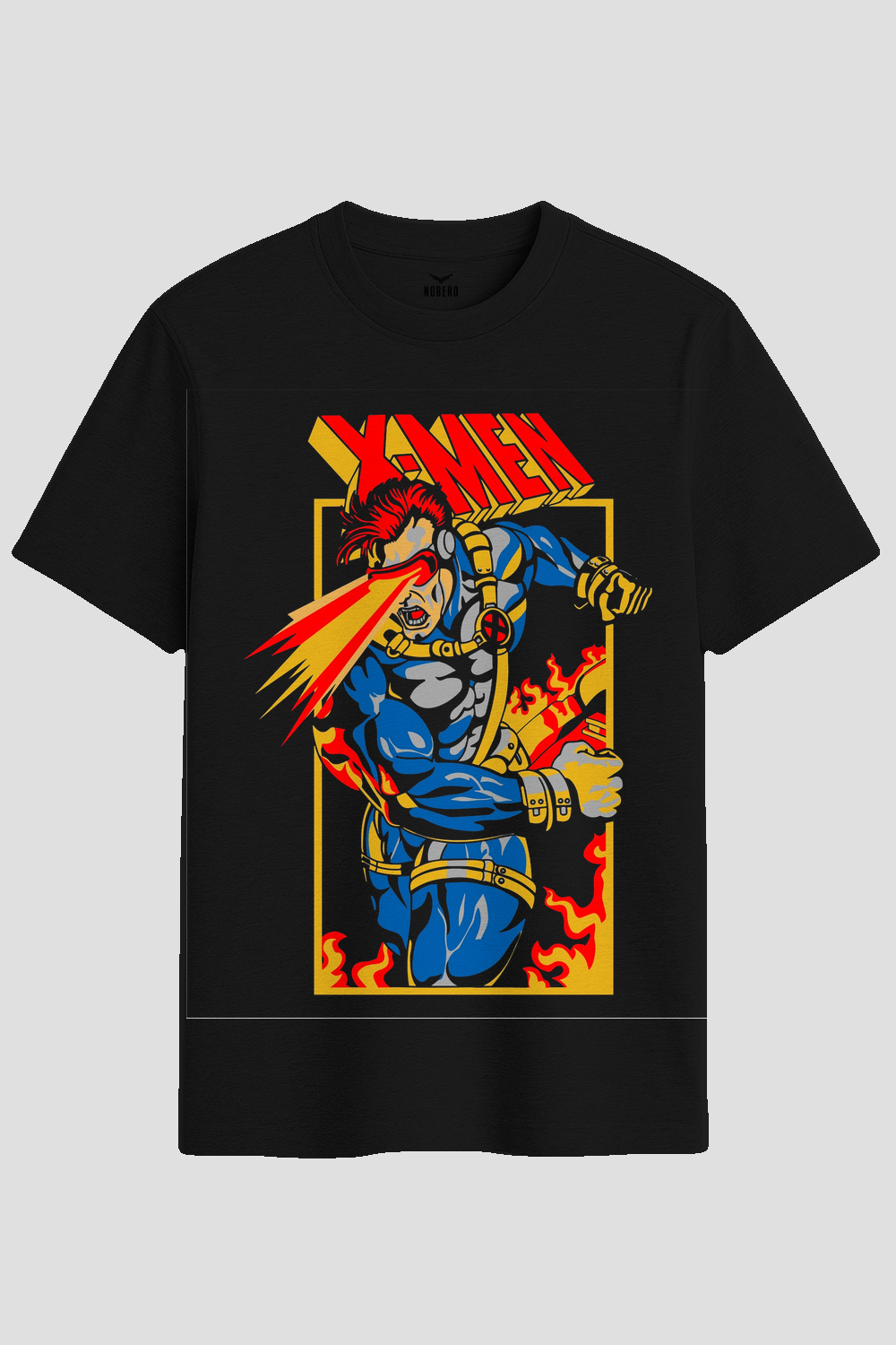 Retro X-Men Cyclops Optic Blast Graphic T-Shirt
