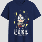 The Cure Robert Smith Cartoon Graphic T-Shirt