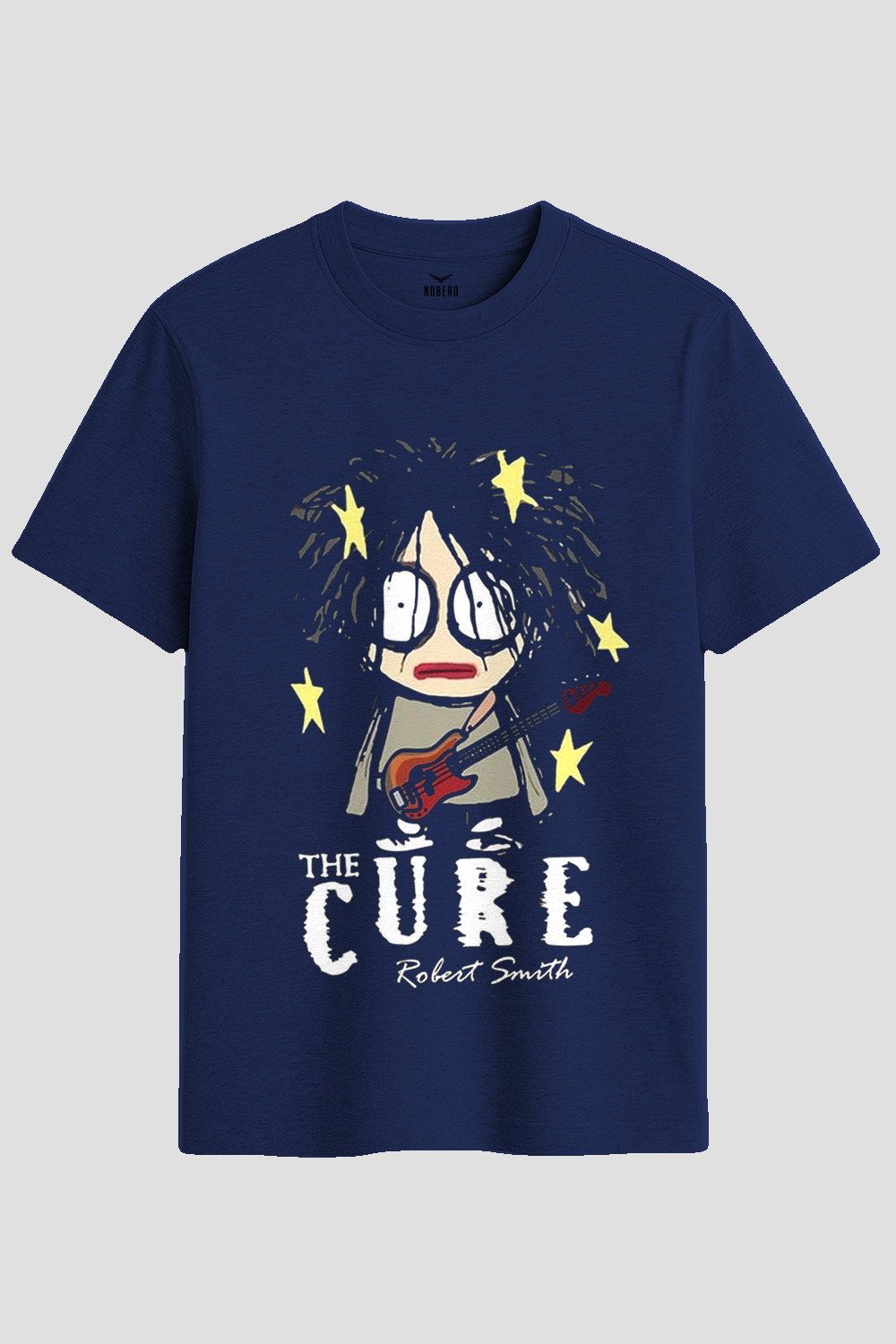 The Cure Robert Smith Cartoon Graphic T-Shirt