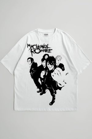 My Chemical Romance Band Portrait Graphic T-Shirt